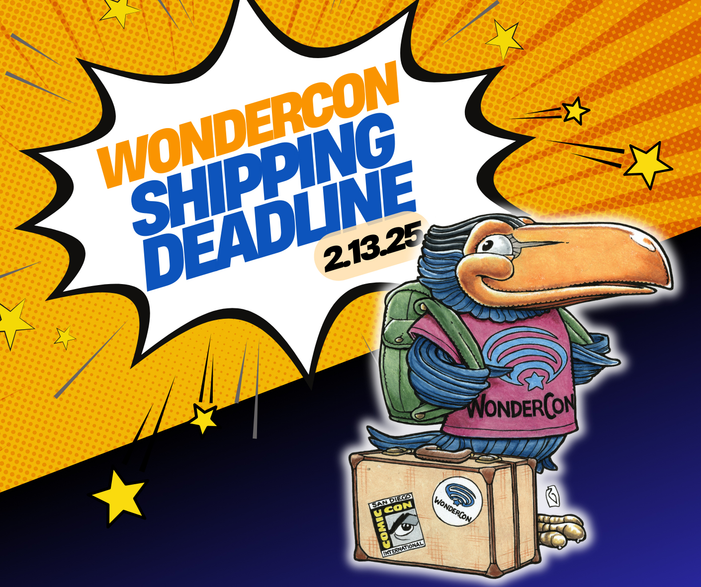 Secure Early Delivery of Your WonderCon 2025 Badge—Right to Your Mailbox
