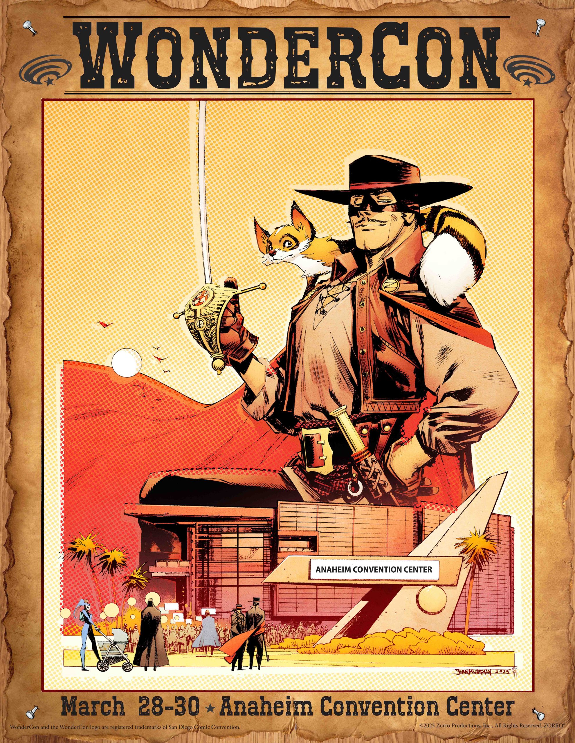 A Legendary Cover for WonderCon 2025: Sean Murphy’s Zorro