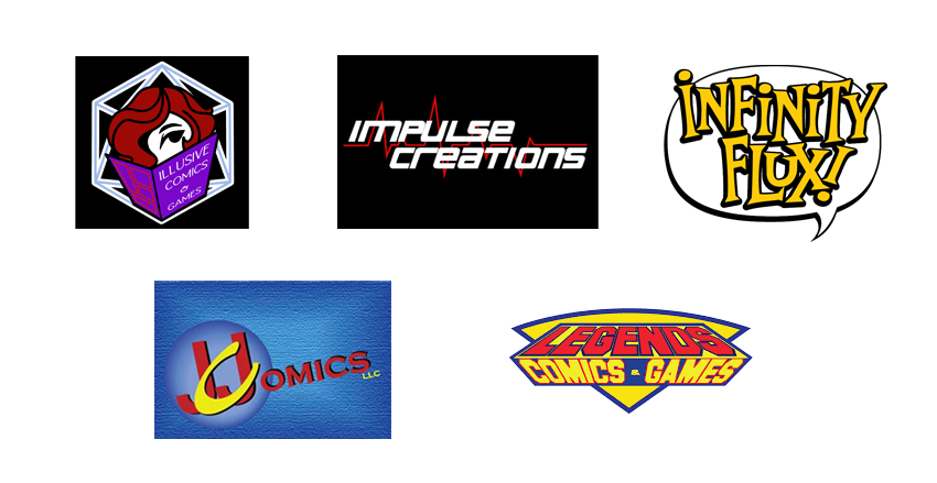 Jesse James Comics, Kings Comics, Legends Comics and Games, Little Shop of Heroes, Meridiana Cine y Comics 2024 Retailer Awards 4